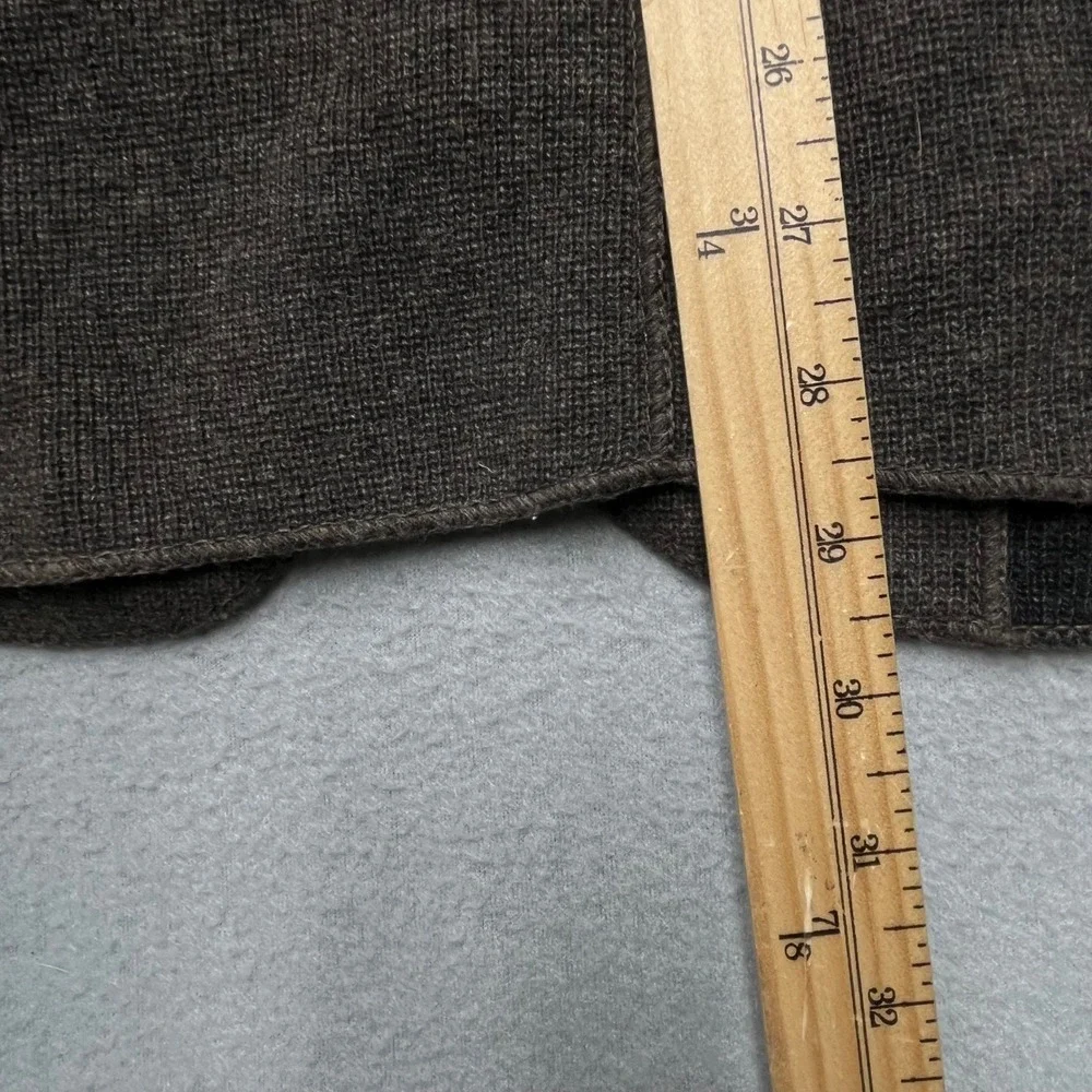 VTG Diesel Italy‎ Wool Knit Blazer Cardigan Jacket Brown Avant Garde Large